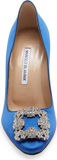 Hangisi Crystal Buckle Pump