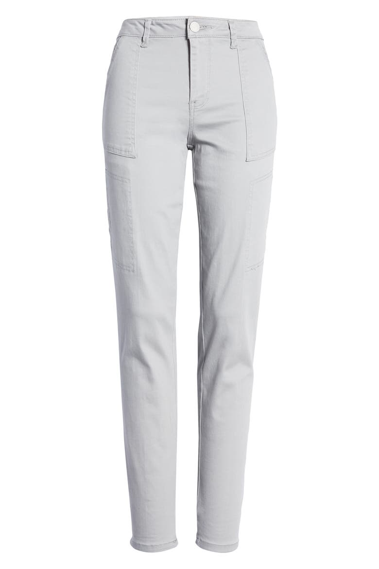 Flex-ellent High Waist Cargo Pants (Nordstrom Exclusive), Alternate, color, DGY-DOVE GREY