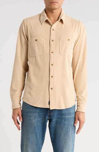 Lucky Brand Mason Corduroy Twill Button-Up Shirt