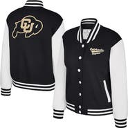 COLOSSEUM Women's Colosseum Black Colorado Buffaloes French Baguette Full Snap Fleece Jacket