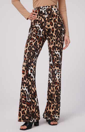Brooklyn Leopard Print Knit Pants