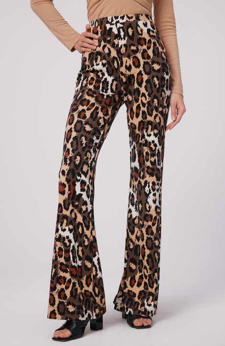 Brooklyn Leopard Print Knit Pants