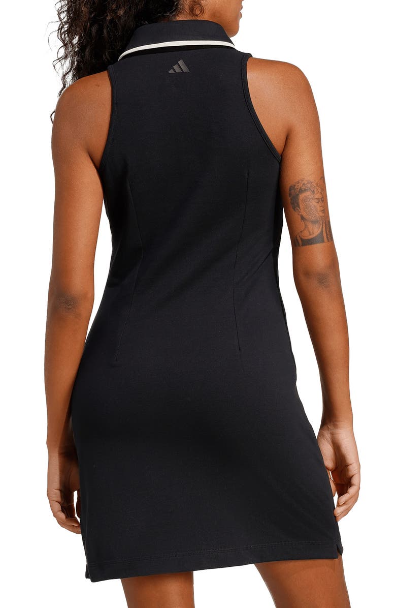 adidas Seasonal Essentials Colorpop Dress, Alternate, color, Black/ Off White/