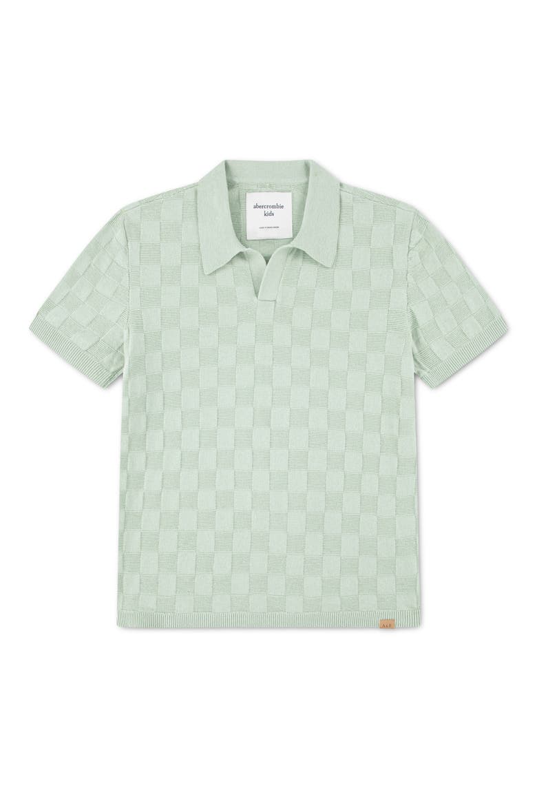 Kids' Swolo Johnny Collar Sweater Polo, Main, color, SILT GREEN
