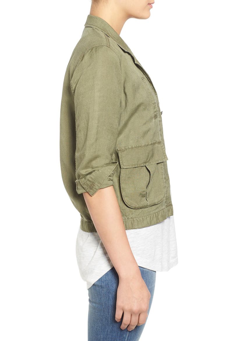 'League' Cargo Jacket, Alternate, color, MILITARY SURPLUS
