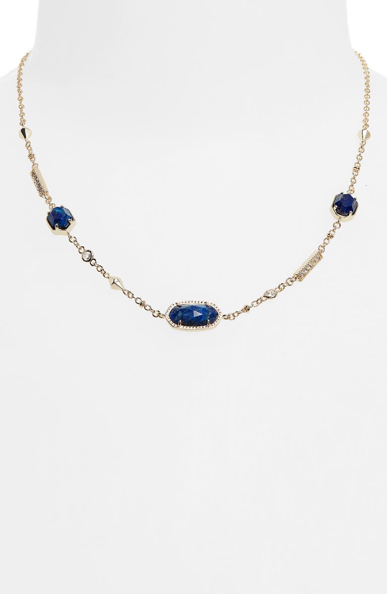 Kendra Scott Maddie Long Station Necklace, Alternate, color, 