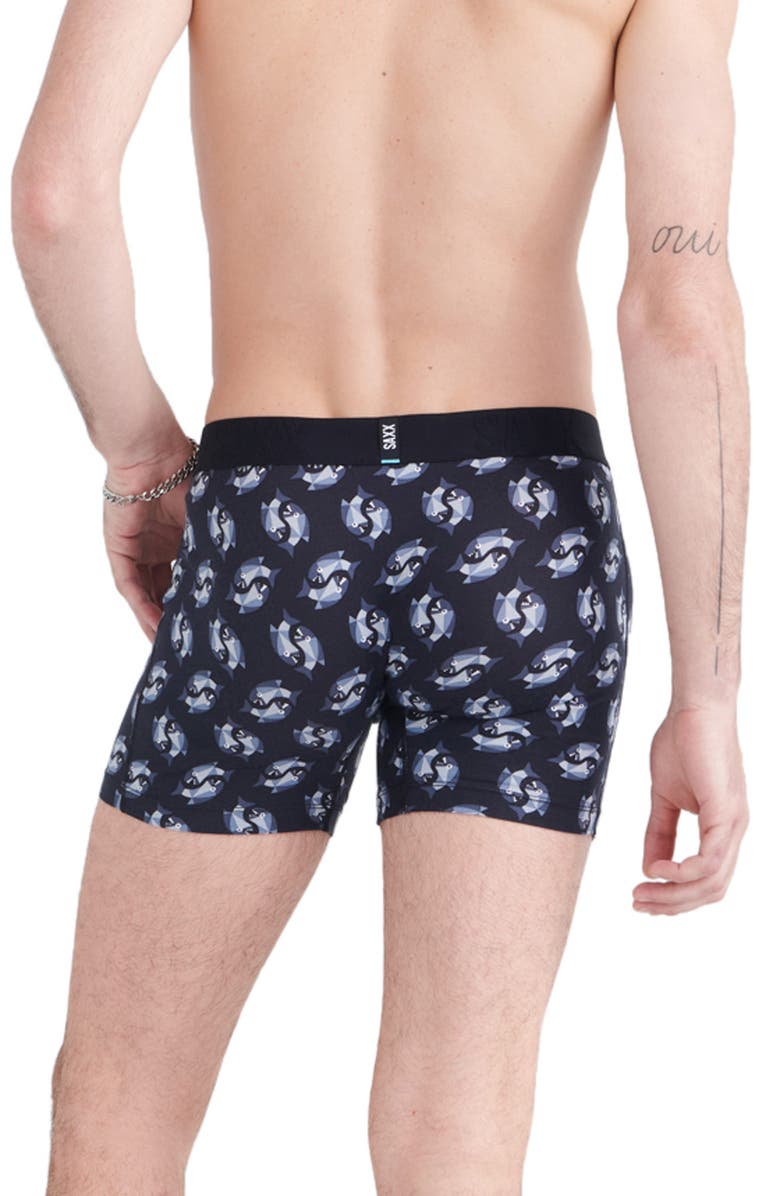 SAXX DropTemp<sup>™</sup> Cooling Cotton 2-Pack Slim Fit Boxer Briefs, Alternate, color, Angler Wrangler/ Dark Grey