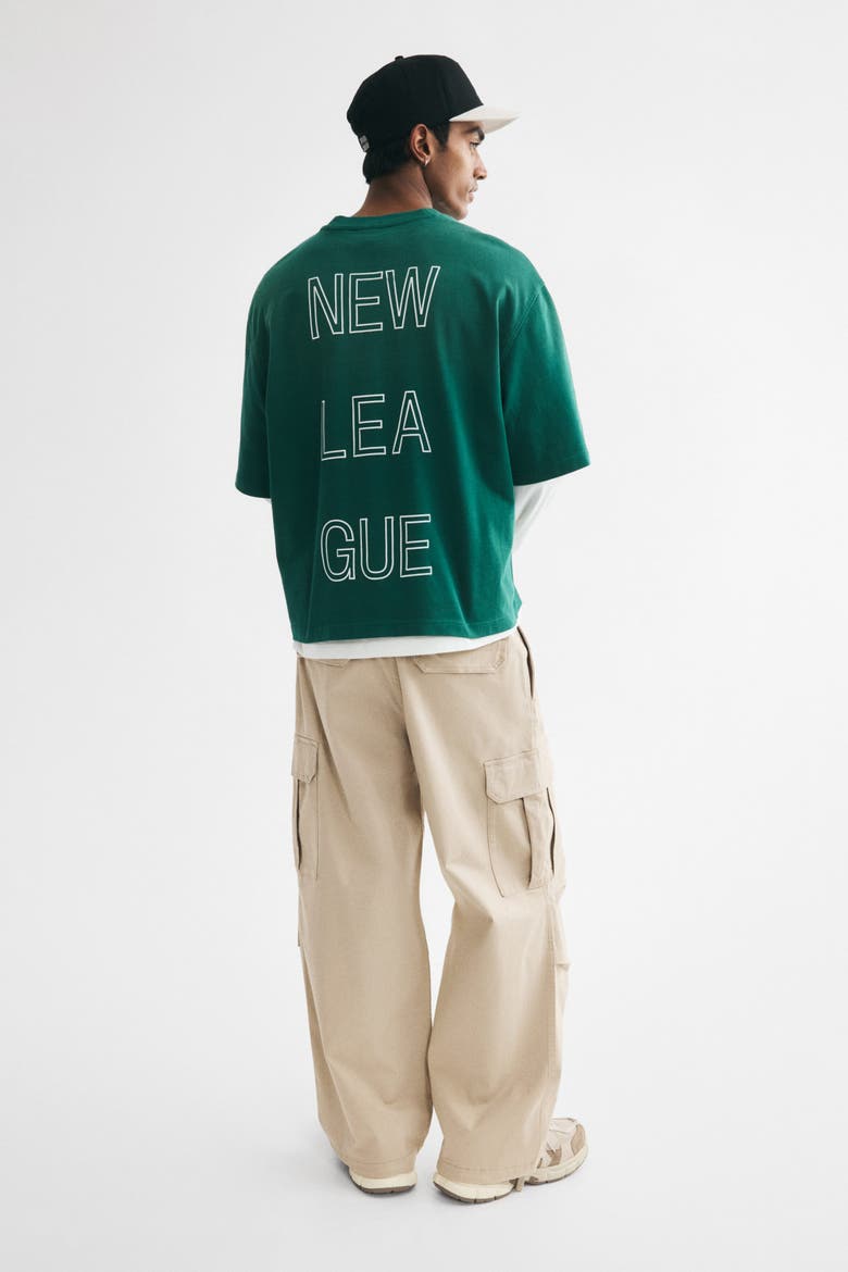 Loose-fit Cargo Pants, Alternate, color, Light beige