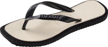 Fusion Square Logo Flip Flop