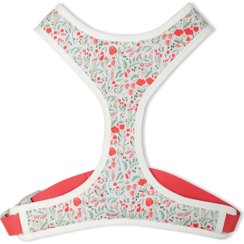 Fringe Studio Ditsy Floral Large Dog Harness in Green  product