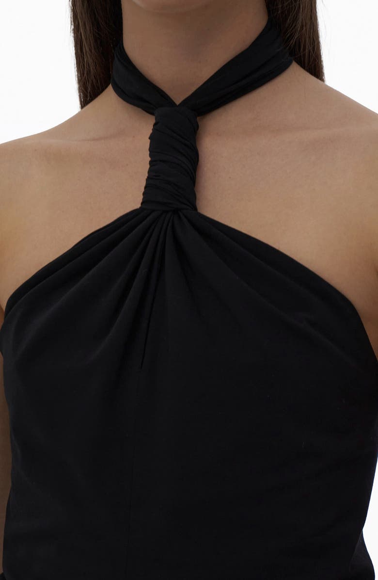 Helmut Lang Twist Halter Top, Alternate, color, 