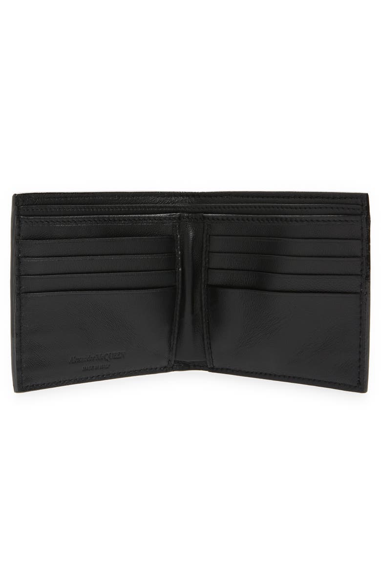 McQueen Alexander McQueen Ribcage Holographic Wallet, Alternate, color,