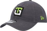 New Era Men's New Era Graphite Ty Gibbs Enzyme Washed 9TWENTY Adjustable Hat