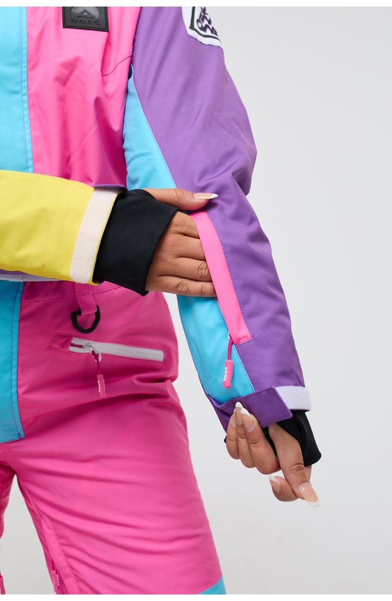 OOSC So Fetch Shaped Women's Ski Suit, Alternate, color, Multi-Colour