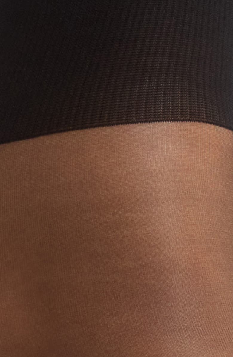 Nordstrom High Waist Sheer Tights, Alternate, color, Black