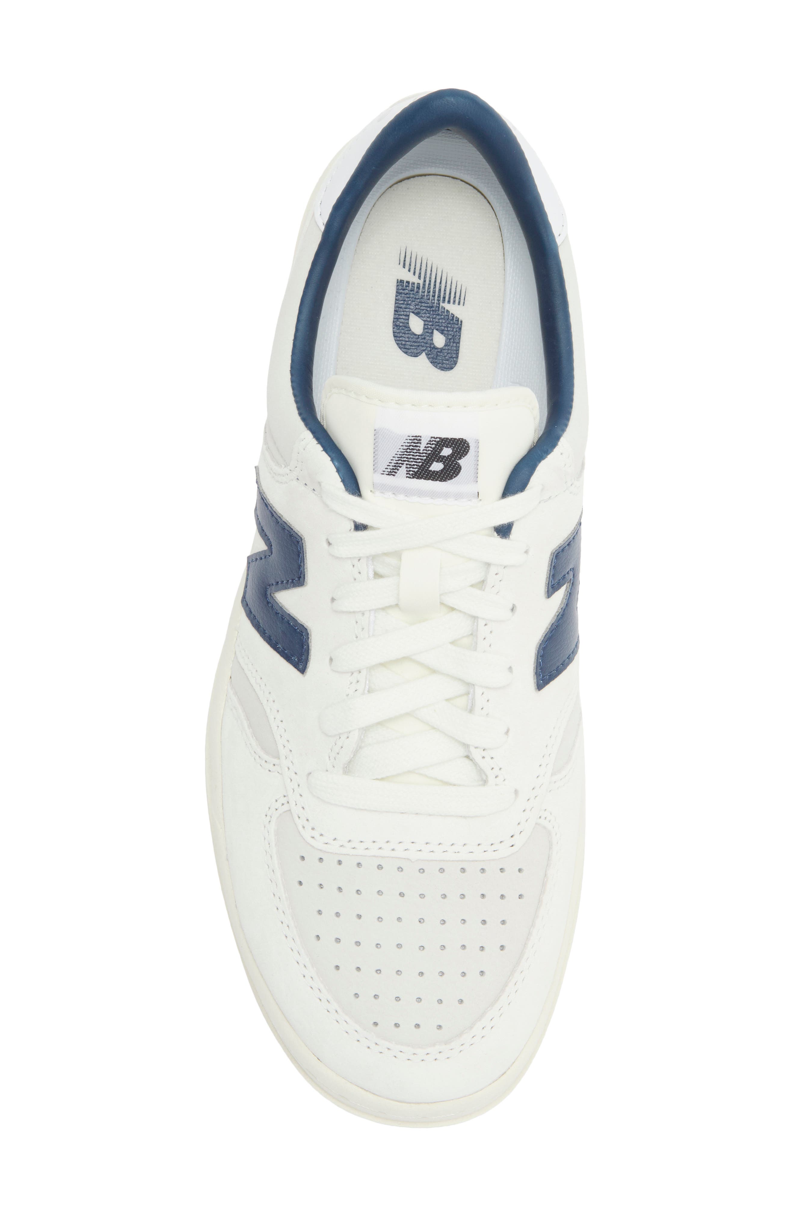 New Balance Gender Inclusive T500 Tennis Sneaker, Alternate, color, Reflection/Nb Navy