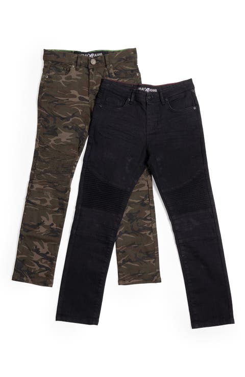 Kids' 2-Pack Stretch Jeans (Big Kid)