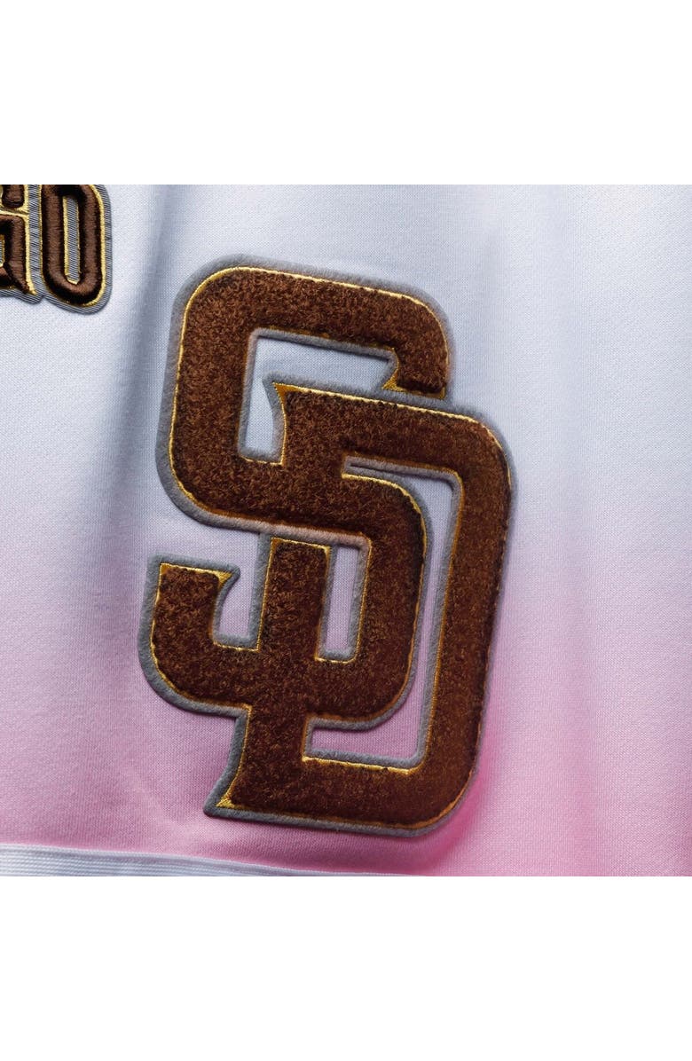PRO STANDARD Men's Pro Standard Blue/Pink San Diego Padres Team Logo Pro Ombre Shorts, Alternate, color, 