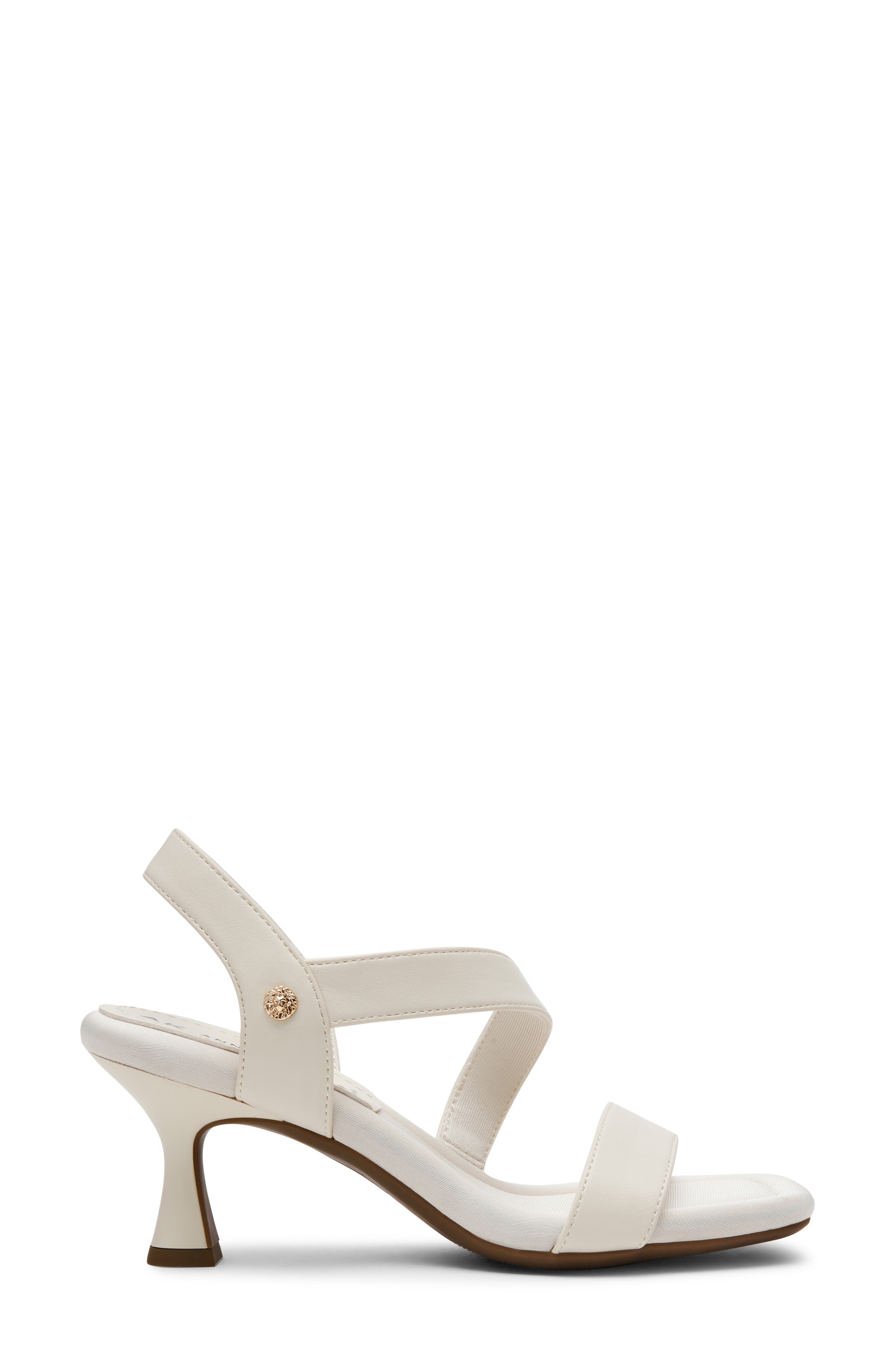 Johanna Slip On Kitten Heel Sandal, Alternate, color, BONE
