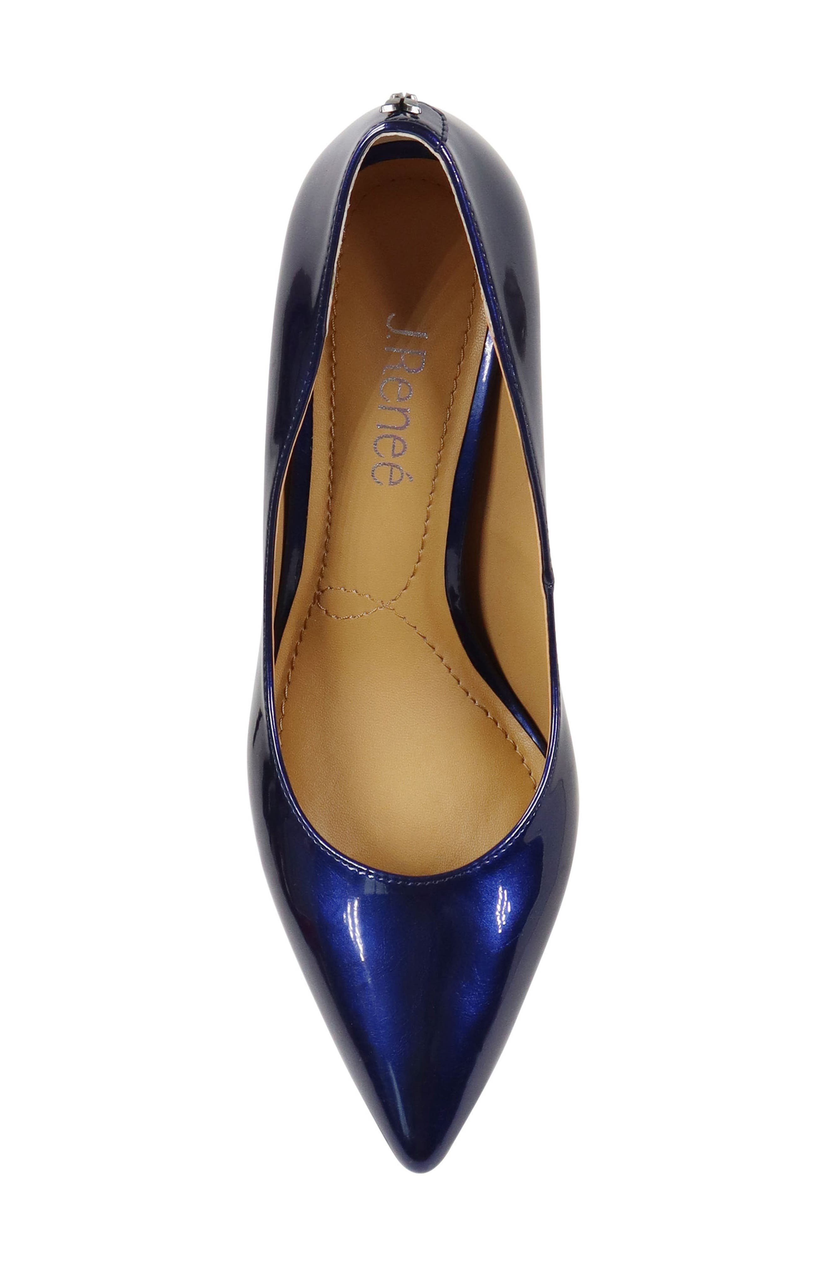 Kanan Pointed Toe Pump, Alternate, color, NAVY