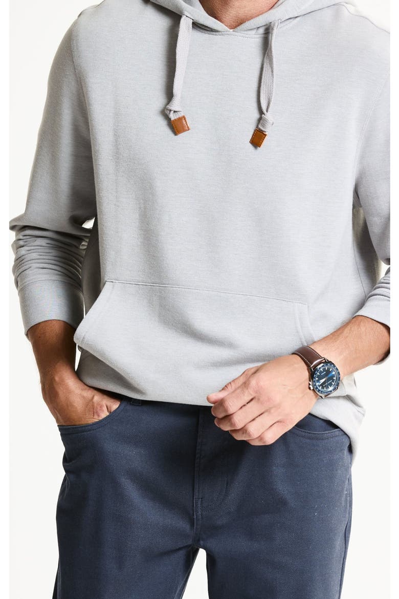 Soft Touch Fleece Pullover Hoodie, Alternate, color, LIGHT GREY