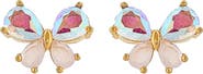 Girls Crew Kaleidoscope Butterfly Stud Earrings