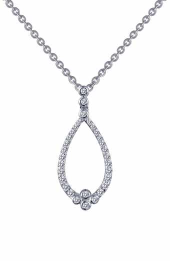 Lafonn Teardrop Pendant Necklace