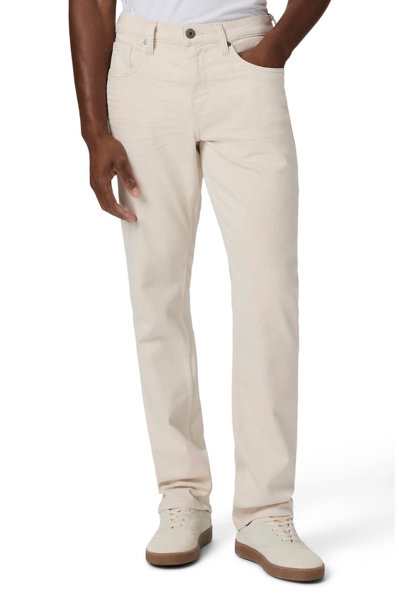 Federal Transcend Slim Straight Leg Jeans, Main, color, IVORY