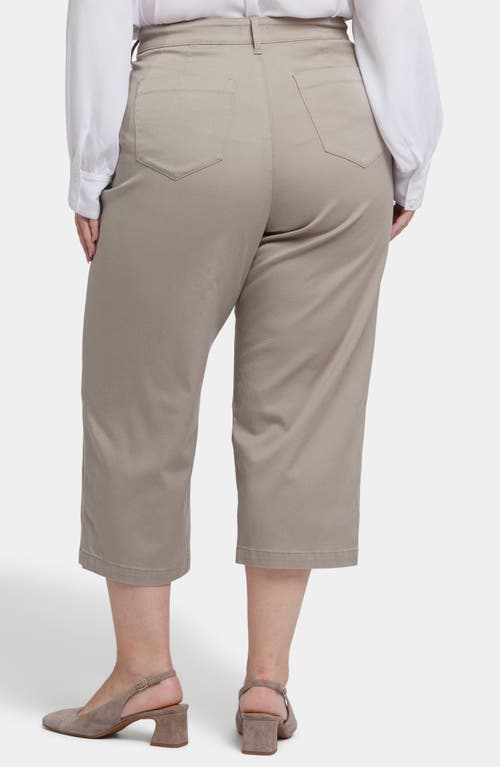Nydj Crop Utility Pants In Saddlewood