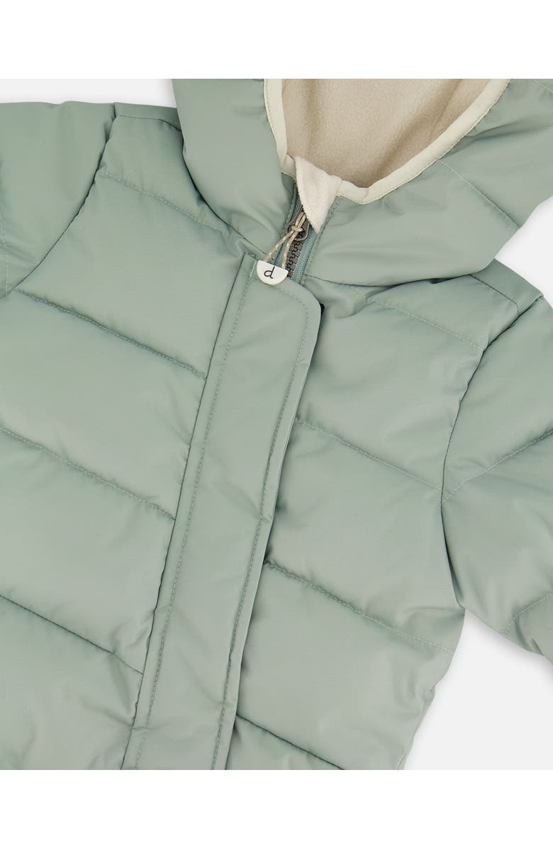 Deux par Deux Baby Boy One-Piece Cloud Compressible Snowsuit Designed for Car Seat, Alternate, color, 