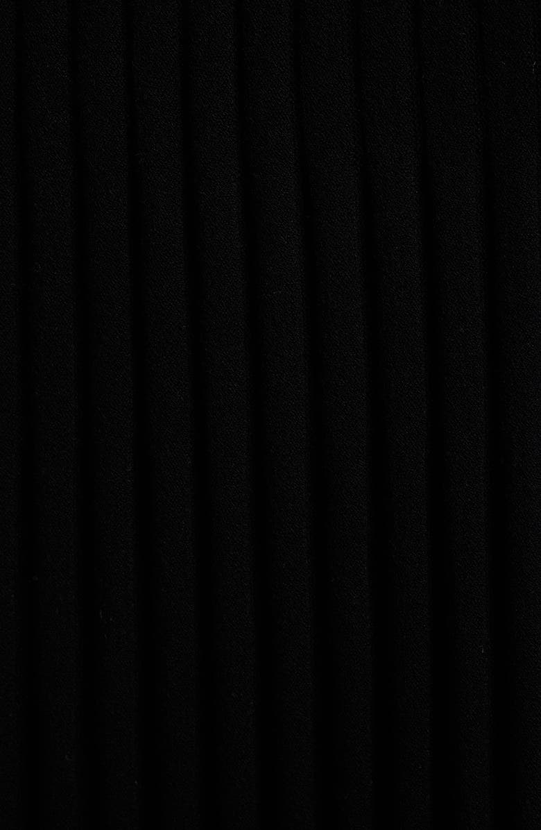 Elie Tahari The Erika Long Sleeve Sweater Midi Dress, Alternate, color, Noir