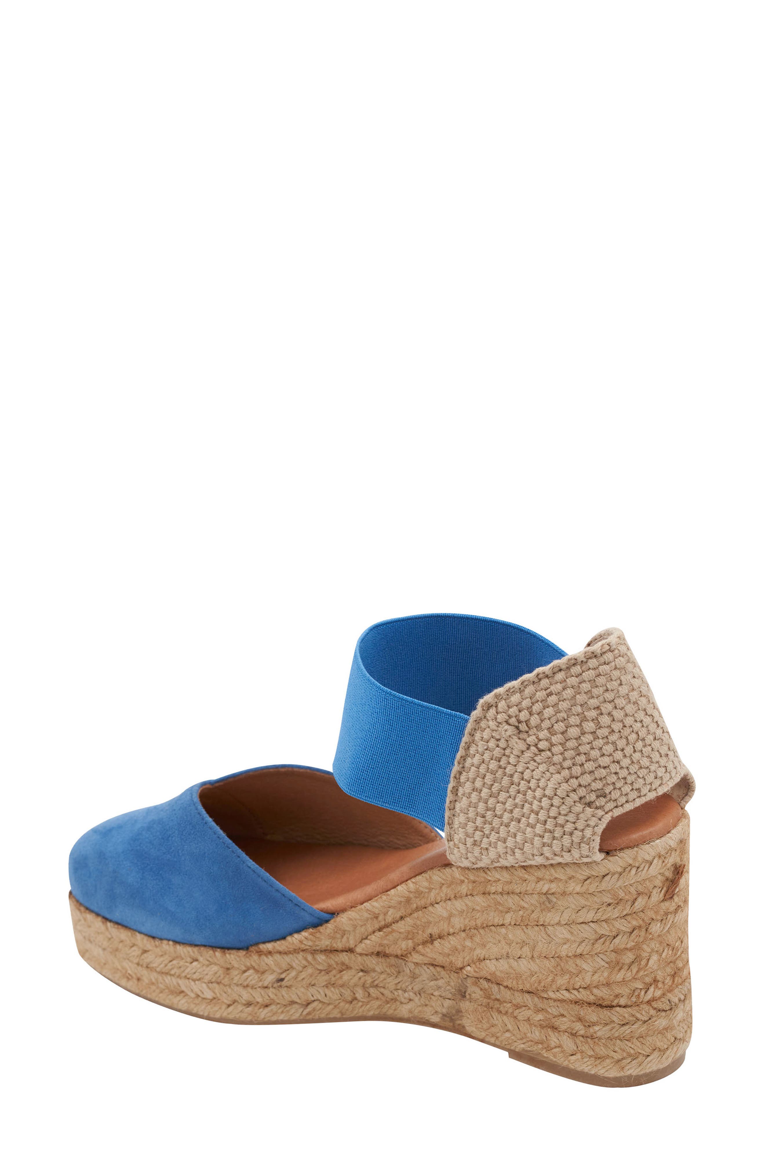 Pedra Espadrille Wedge, Alternate, color, FRENCH BLUE