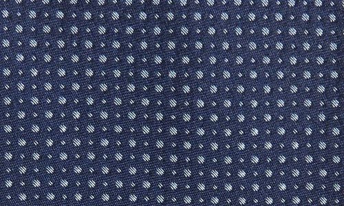 Nordstrom Grady Micro Dot Silk Tie In Blue