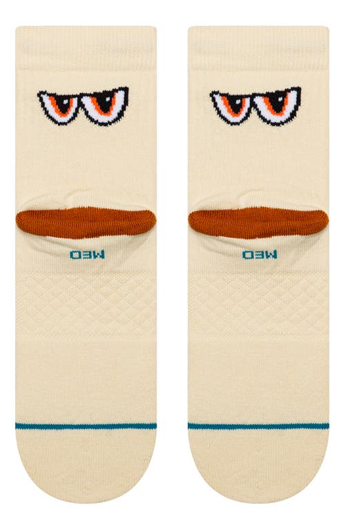 Stance Neighborly Quarter Socks In Neutral