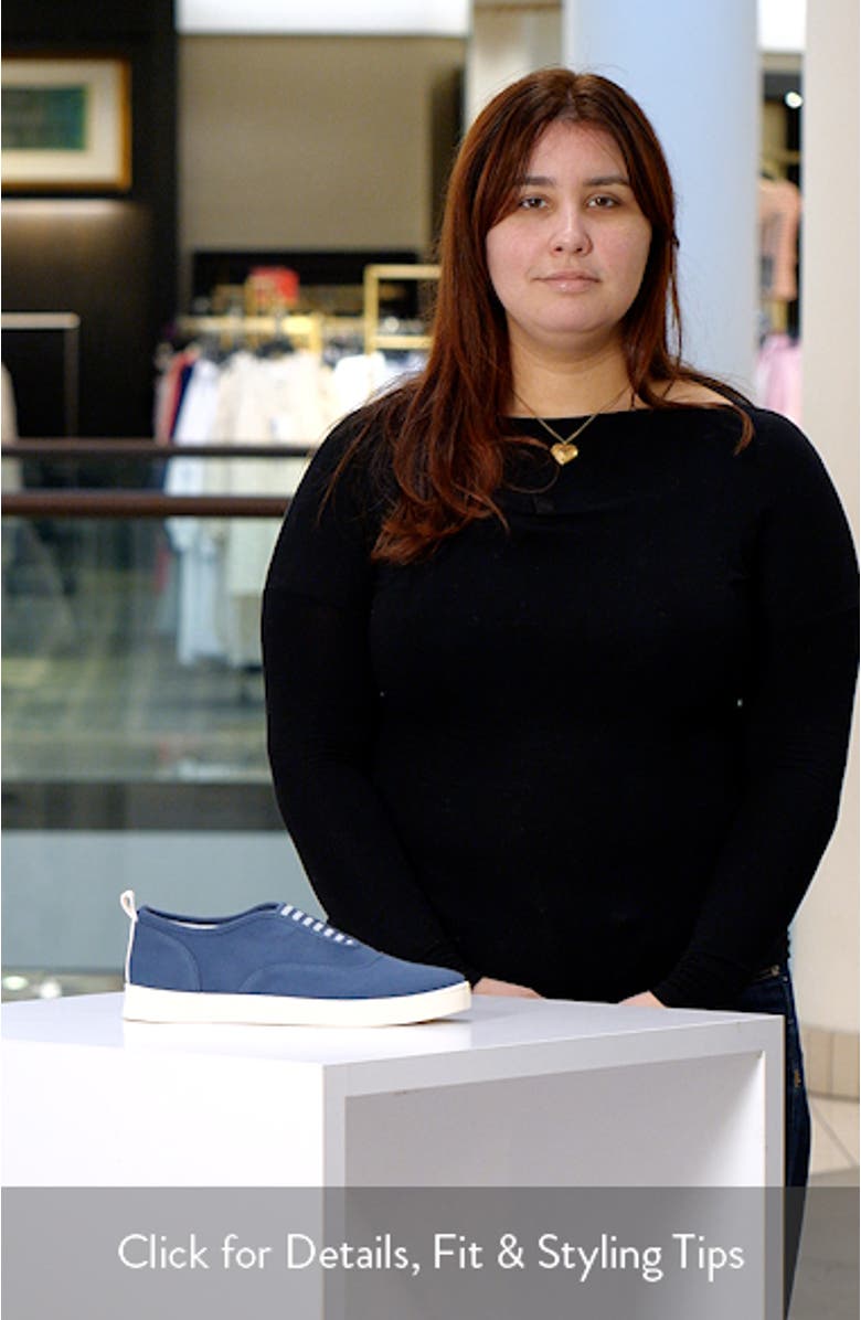 Cobalt Slip-On Sneaker, sales video thumbnail