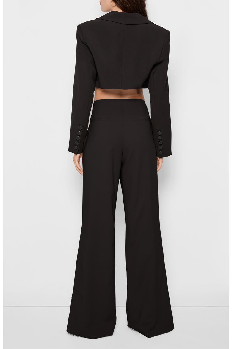 Felice Straight Leg Trousers, Alternate, color, Black