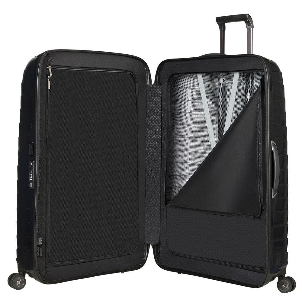 Samsonite Proxis X-Large Hardside TSA Friendly Spinner, Alternate, color, Black