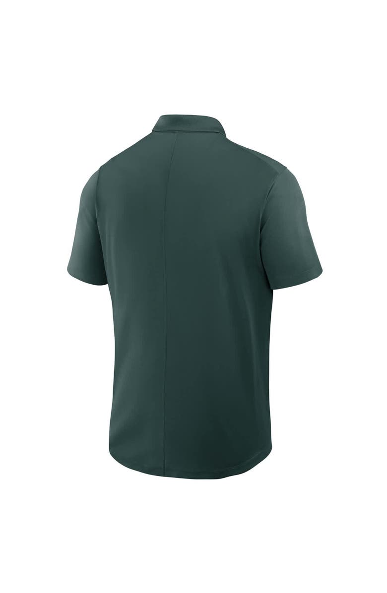 Nike Men's Nike Green Michigan State Spartans Primetime Victory Primary Logo Performance Polo, Alternate, color, Green