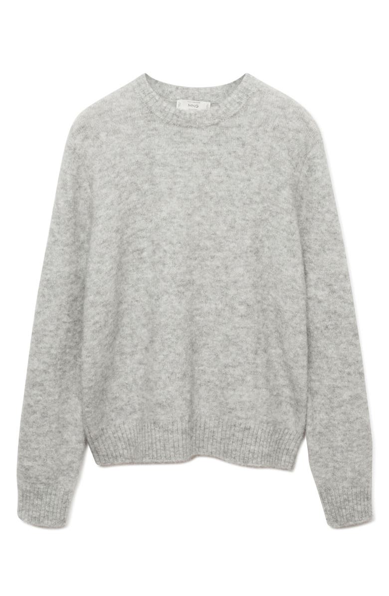 MANGO Crewneck Knit Sweater, Main, color, 