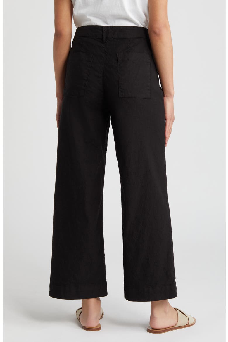 Wexford Wide Leg Pants, Alternate, color, BLACK