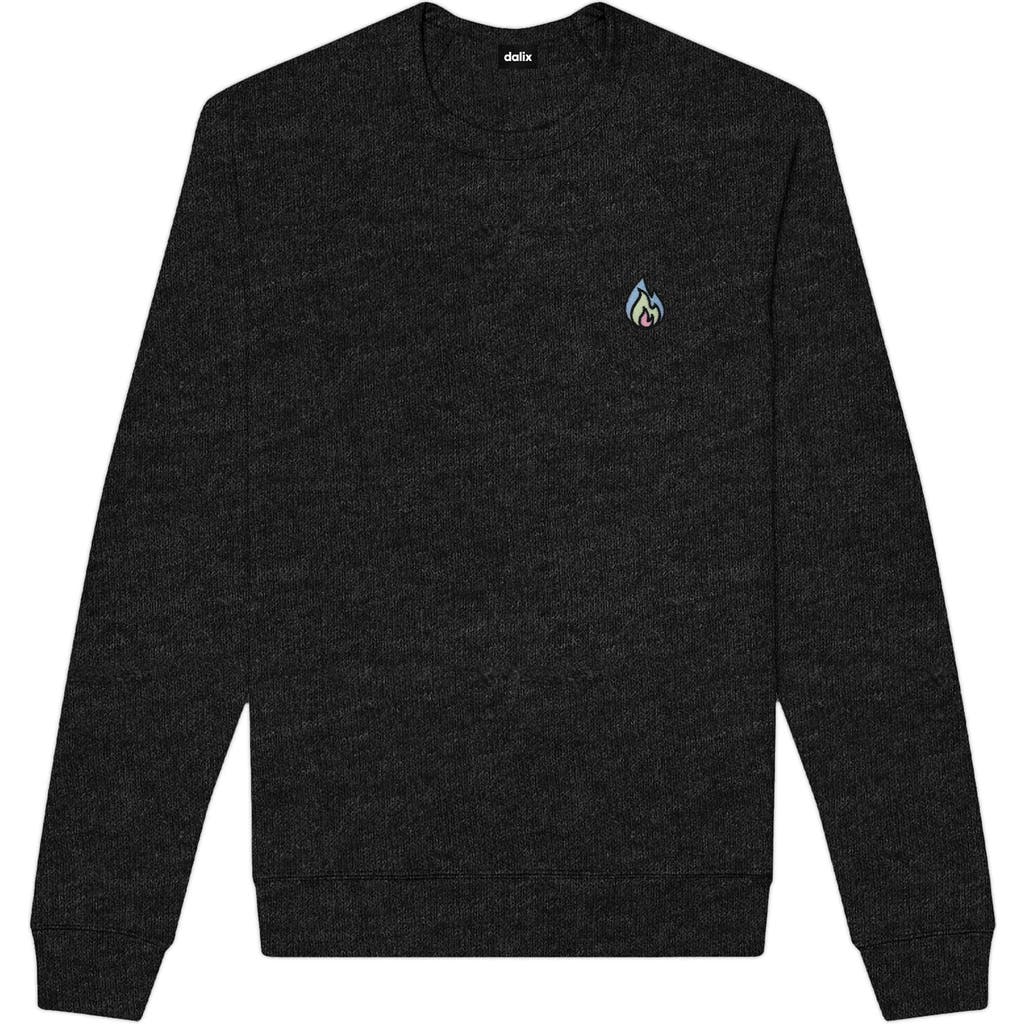 DALIX DALIX FIRE FLEECE SWEATSHIRT