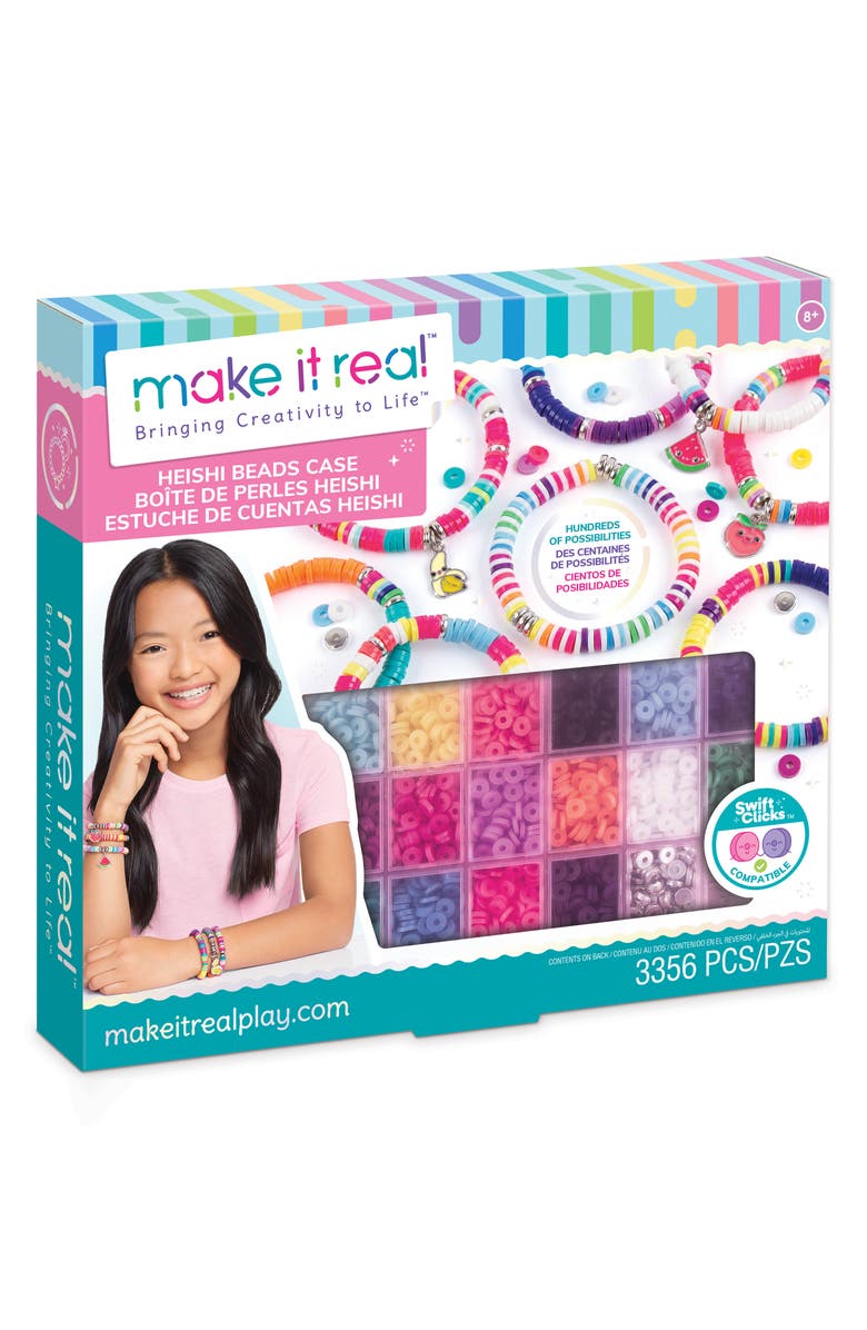 Make It Real Heishi Beads Case Kit, Main, color, Assorted/Multi