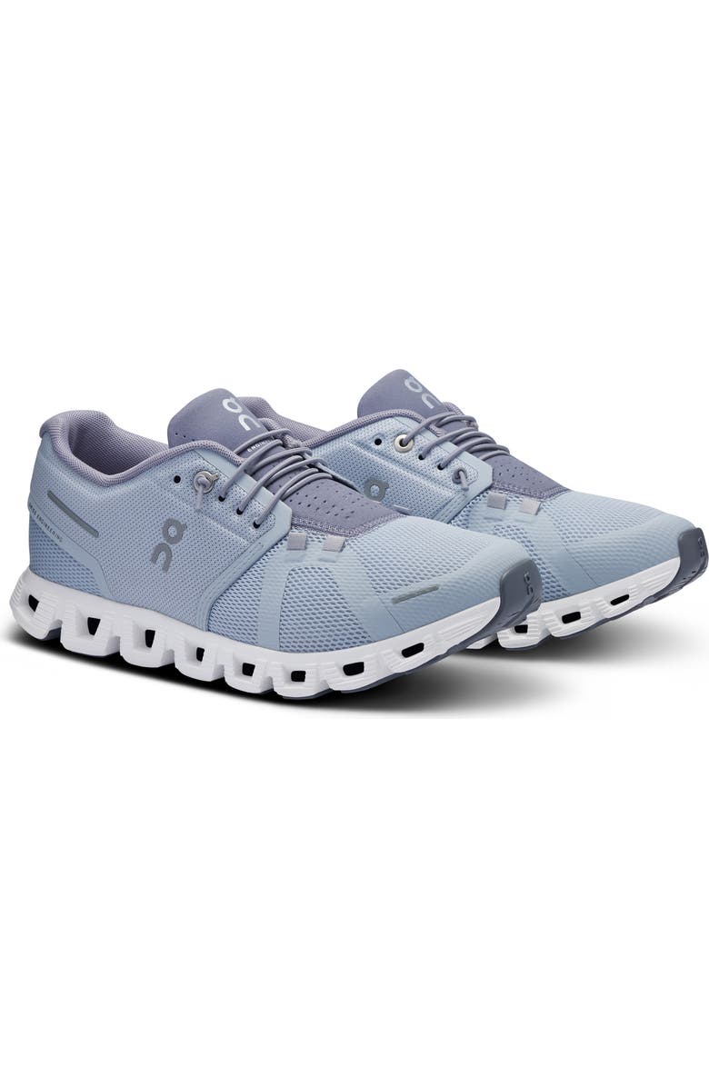 On Cloud 5 Running Shoe, Main, color, Heather/Fossil