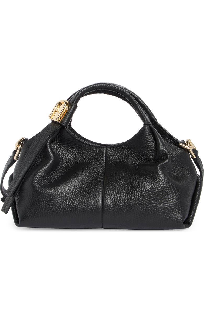 Furla Planeta Hobo Shoulder Bag, Main, color, Nero