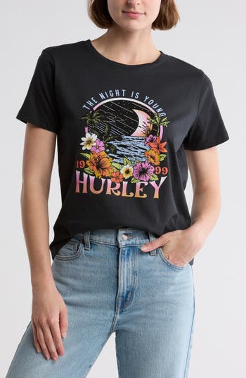 Hurley The Night Is Young Graphic T-shirt