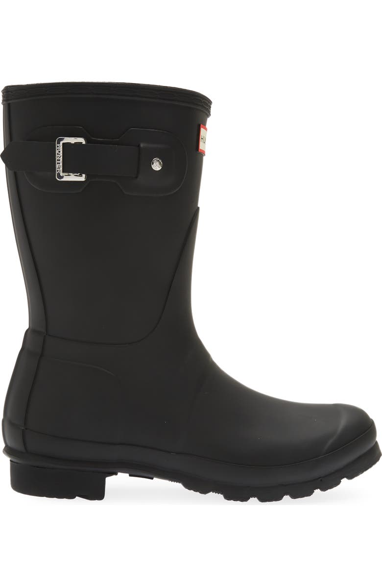 Hunter Women's Original Short Wellington Boots - Black