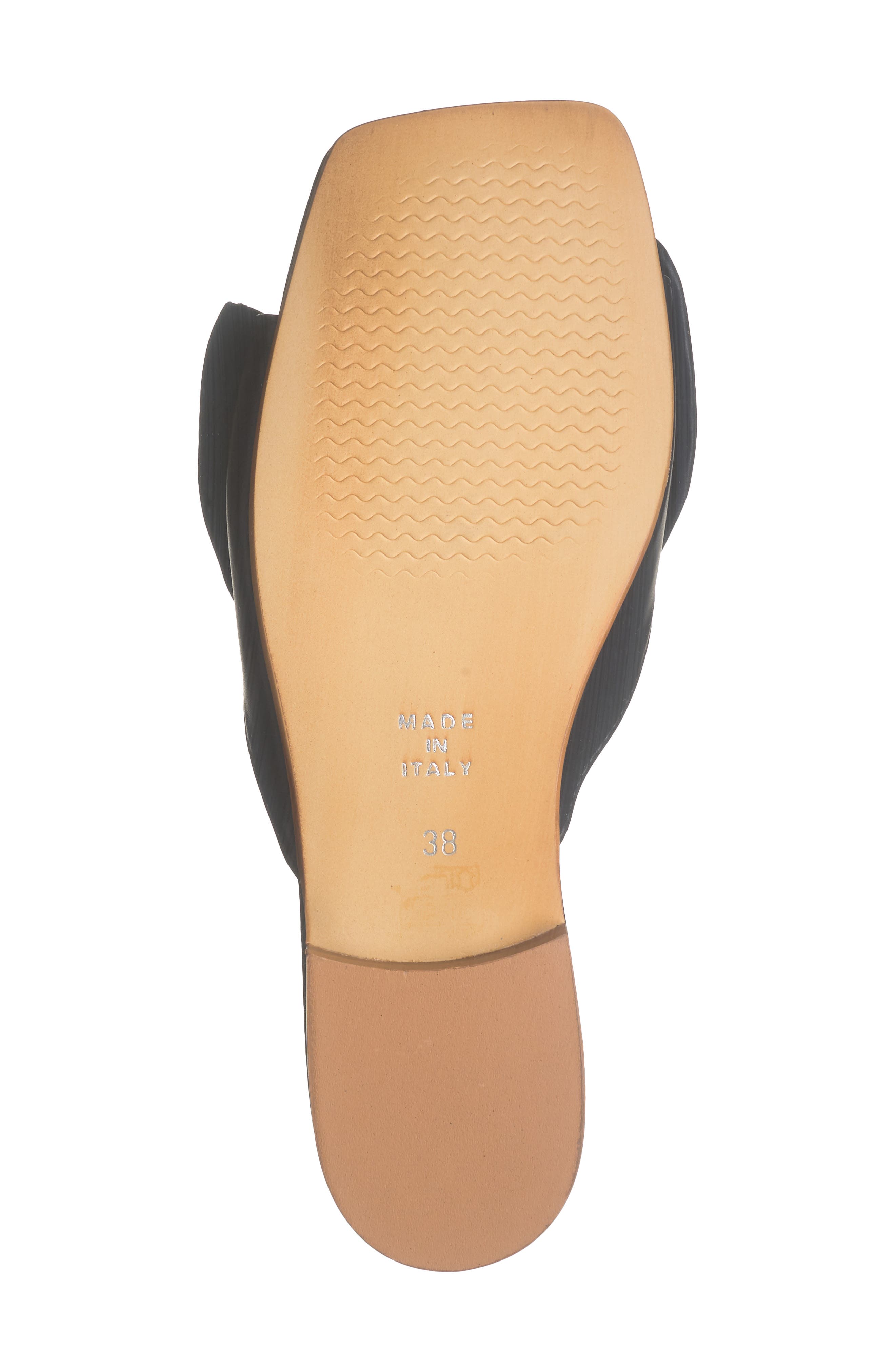 2 Twin Hearts Bow Flat Sandal, Alternate, color, 