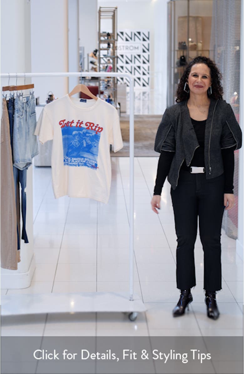 The Sleepover Stretch Cotton Graphic T-Shirt, sales video thumbnail