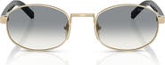 Prada 52mm Oval Sunglasses