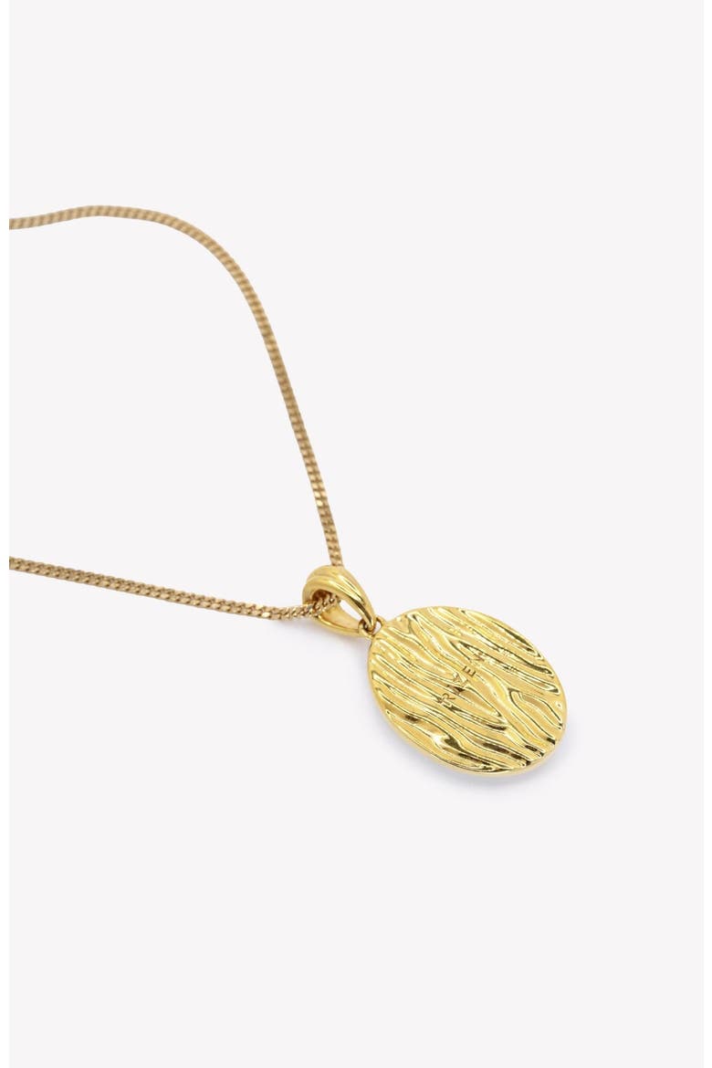 Mother Of Pearl Cross Pendant Necklace, Alternate, color, 18k Gold Plated